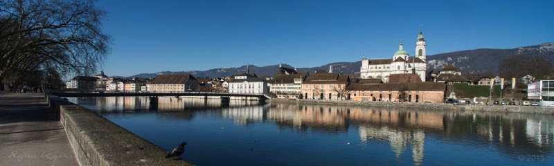 Panorama Solothurn Aare Ramada Ausblick